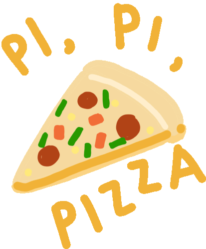 Pizza Pesanan Sudah Datang Sticker