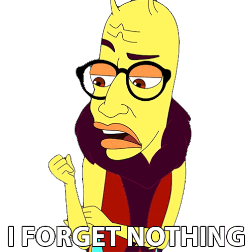 Walter The Lovebug Says I Forget Nothing