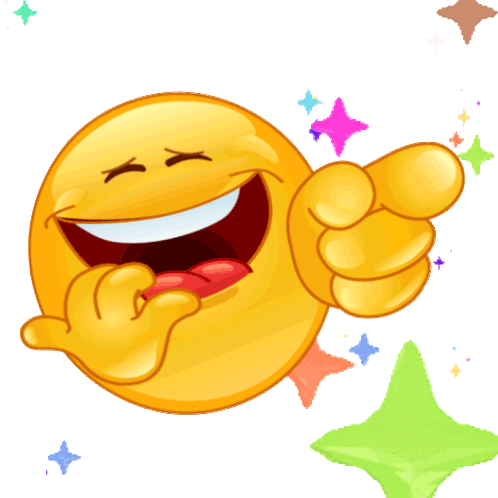 U Funny As Fuck Laughing Emoji Sticker
