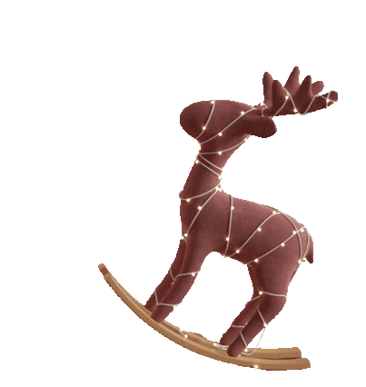 Obag Christmas Rocking Reindeer with Lights