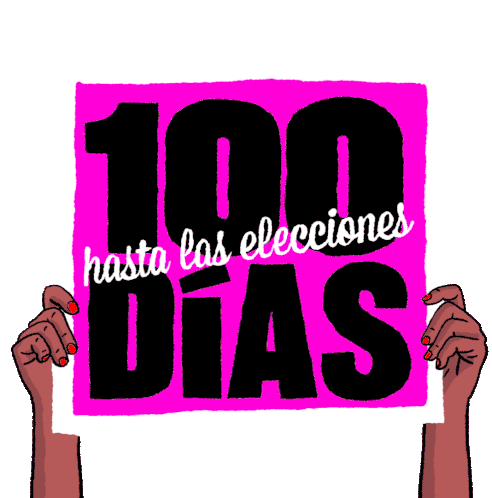 Lcv 100 Days Until Election Sticker