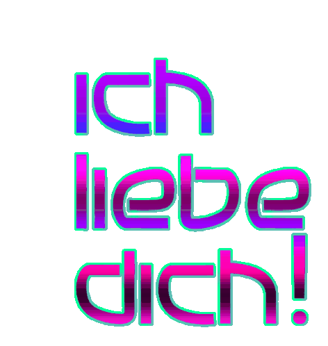 Ich Liebe Dich! Liebe Sticker