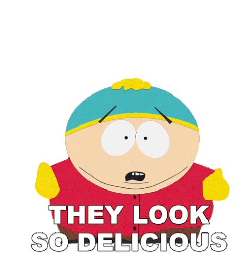 They Look So Delicious Eric Cartman Sticker