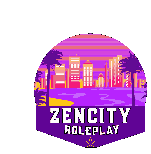 Zencity Roleplay Pixel Art Logo Rotating