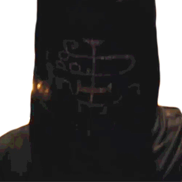 Gaerea: Mysterious Head Mask Sticker