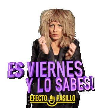 Efecto Pasillo: Es Viernes Y Lo Sabes! Sticker