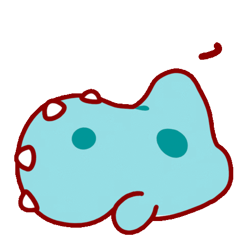 Dizzy Creature Faint Sticker