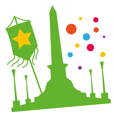 Bloco Bloquinho Carnaval Sticker