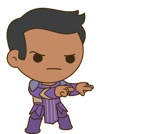 Eternals Kingo Marvel Studios Chibi Sticker
