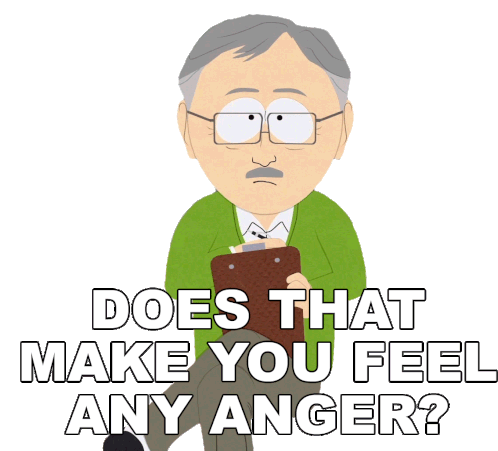 Does That Make You Feel Any Anger South Park Sticker