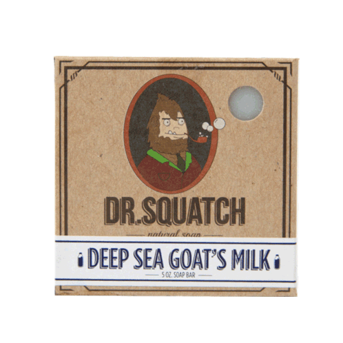 Dr. Squatch Deep Sea Goat's Milk Soap Sticker
