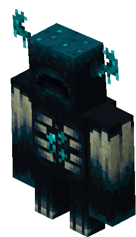 Minecraft Warden Game Character Sticker
