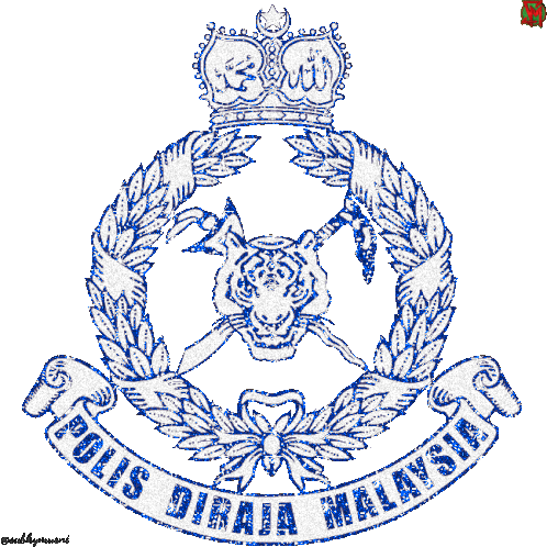 Polis PDRM Malaysia Animated Sticker