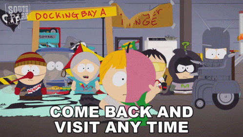 Come Back And Visit Any Time Mysterion