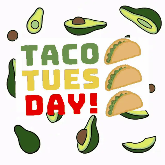 Taco Tuesday Celebration Graphic