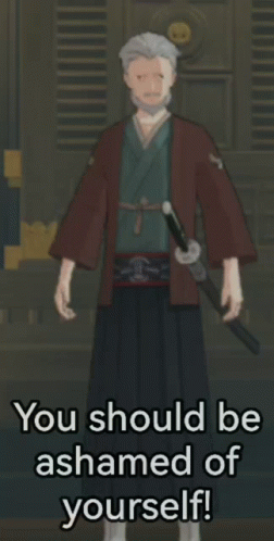 Genshin Impact NPC: You Should Be Ashamed!