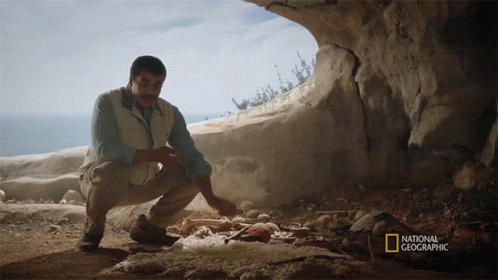 Neil De Grasse Tyson Killing A Bug In A Cave