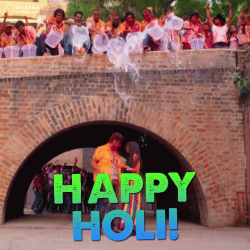 Dharma Productions Holi with Deepika Padukone, Ranbir Kapoor