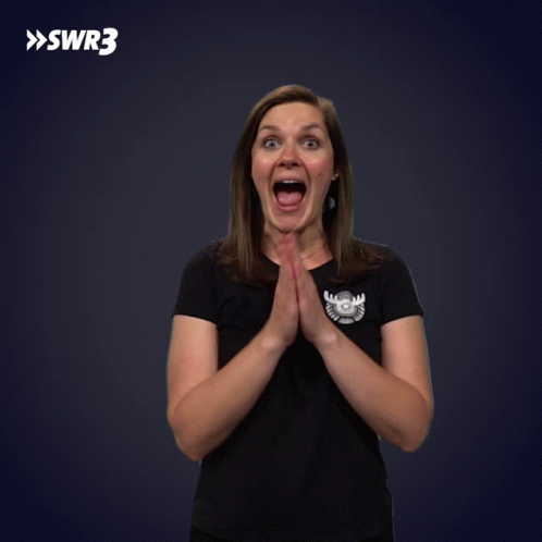 Lea's Excited Reaction - SWR3