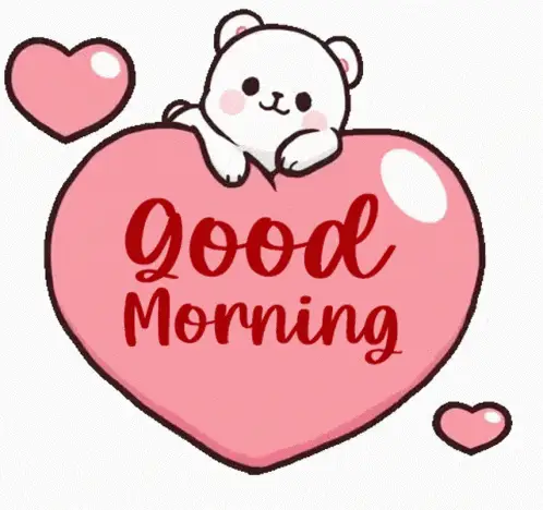 Cute Bear Good Morning