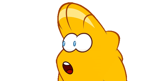 Om Nom Squinting Cut The Rope Sticker