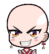 Kotori Hikari Saitama Bald Anime Character Sticker