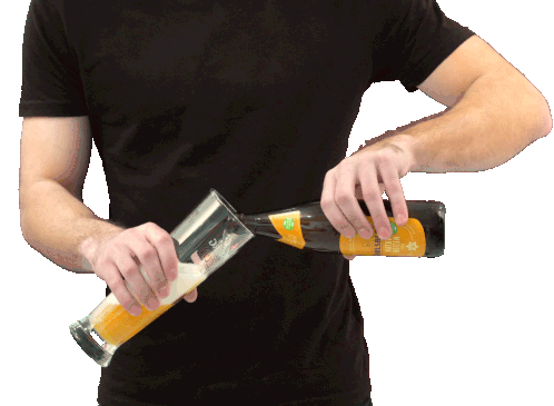 Karlsberg Brauerei Beer Pouring Sticker