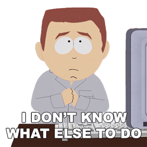 I Dont Know What Else To Do Stephen Stotch Sticker