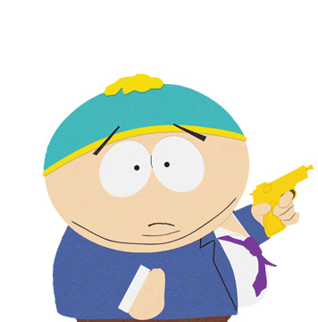 I See Two Persons There Eric Cartman Sticker