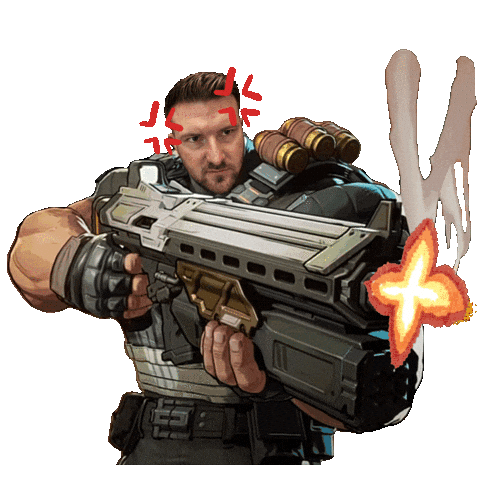 Punisher Gaming Sticker - Marvel Rivals