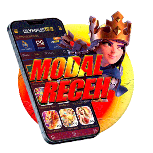 OLYMPUS188 Slot Modal Receh Game Sticker