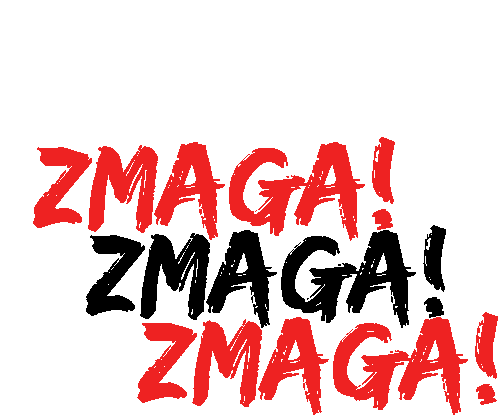 Zrkvelenje Zmaga! Victory! Handball Sticker