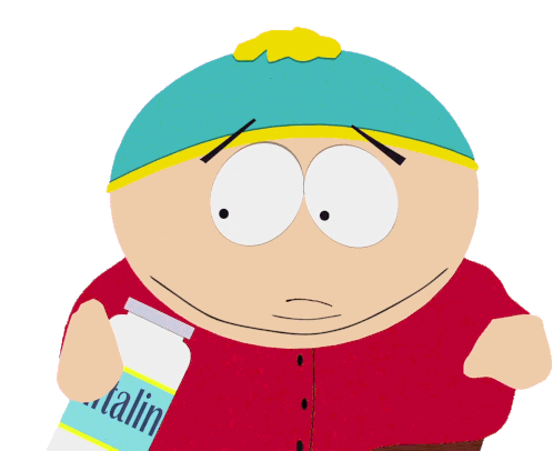 Rub Eyes Eric Cartman Sticker